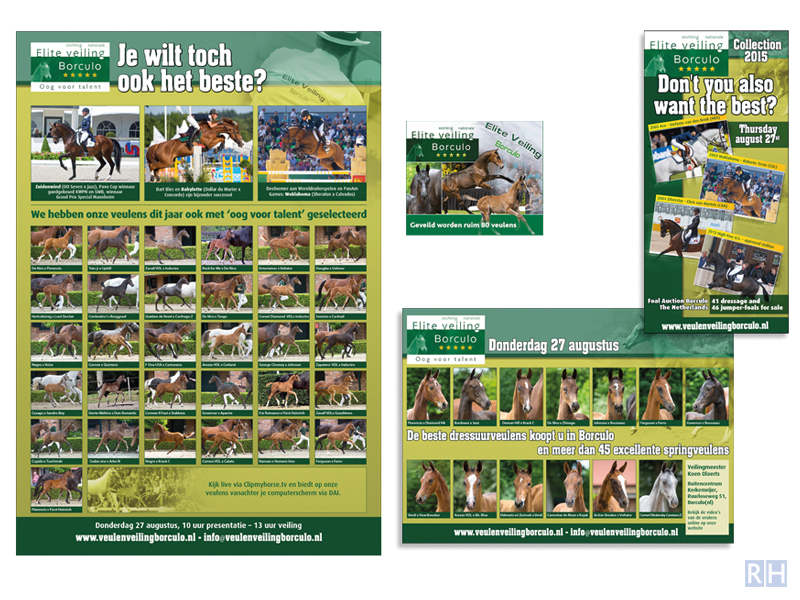 grafisch ontwerp Eliteveiling Borculo